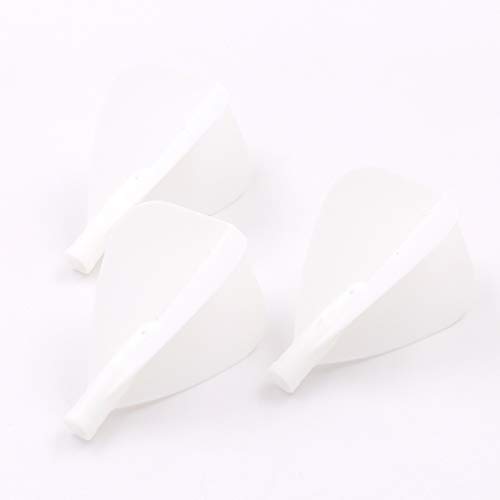 Black Scorpion Cuesoul Tero Ak4 Kite Dart Flights With 7 Colors, Set Of 3 Pcs (White) #TOP2