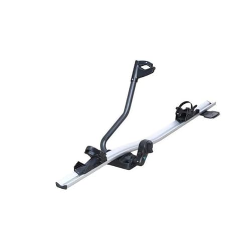 Barras Techo Auto Soporte para Bicicleta Soporte para Techo Bicicleta Soporte Bicicleta Montaña Montado Coche Marco Único Aleación Aluminio Estante Viaje Techo Montado Cofre Techo De Coche(1pc)