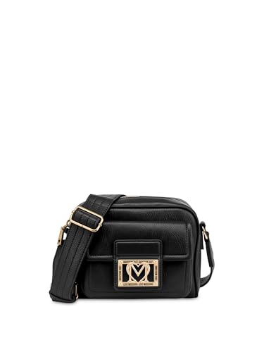 Love Moschino BORSA GRAIN PU NERO