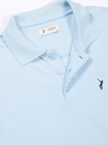 Image of Thomas Scott Men's | Solid | Full Sleeve | Regular Fit | Cotton Blend | Polo Collar | Casual Tshirt