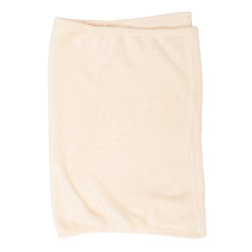 Mipcase Warm Coral Fleece Blanket for Pets Cozy Throw for Dogs Cats Multipurpose Soft Blanket for Sofa Bed Travel for Comfort