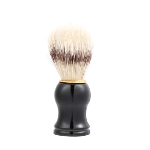 IWOWHERO Nylon Brush Shaving Brush for Men Comfortable Handle Essential for Grooming Routine