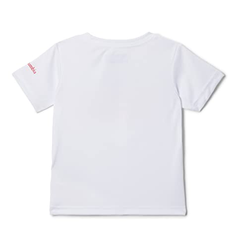 Columbia Girl's Mirror Creek™ Short Sleeve Graphic Shirt (Little Kids/Big Kids) White/Patriotic Pines Graphic LG (14-16 Big Kid)4