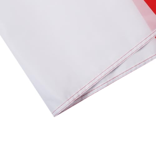 Image of AZ FLAG - Peru Without Arms Flag - 3x5 Ft - 100D Polyester Peruan Civil Banner with Two Metal Grommets - Fade Resistant - Vivid Colors - 3' x 5' Feet - 150x90 Cm