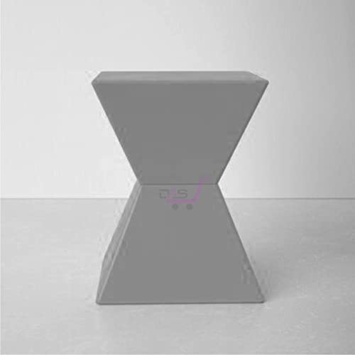 Image of Brown Arts Shoppee Craetive Side Table, Nightstand Coffee End Table for Living Room, Bedroom, Small Spaces Side Table for Living Room (Green) (Grey)