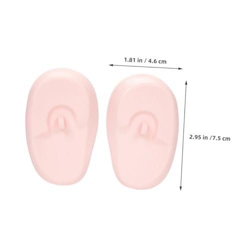 Mikinona Protège-oreilles en Silicone pour Teinture et Permanente, 4 Paires, Protection la Chaleur, Ajustement Confortable, pour Sèche-cheveux et Coiffure – vue 2