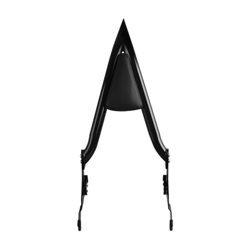 SWESGI Sissy Bar Fit für Harley Davidson Touring, Schnellspanner Beifahrer-Rückenlehne Fit für Road King Road Glide Street Glide Electra Glide Road King Ultra CVO Limited, 55,9 cm Schwarz (1997–2008)