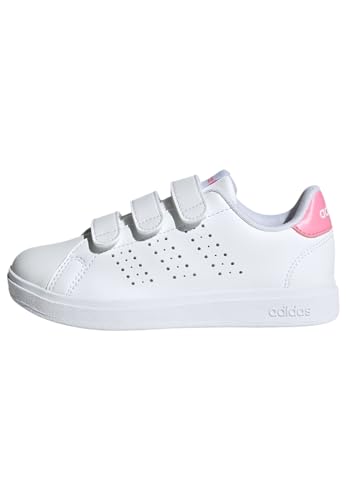 adidas Mixte Enfant Advantage Base 2.0 Children Shoes, Cloud White/Bliss Pink/Core Black, 31 EU
