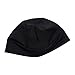 Quick Dry Cycling Cap for Summer Riding, Motorcycle Helmet Liner with Mesh Fabric, Windproof Sweat Absorbing for Bike Hat – Colors Available(Black)