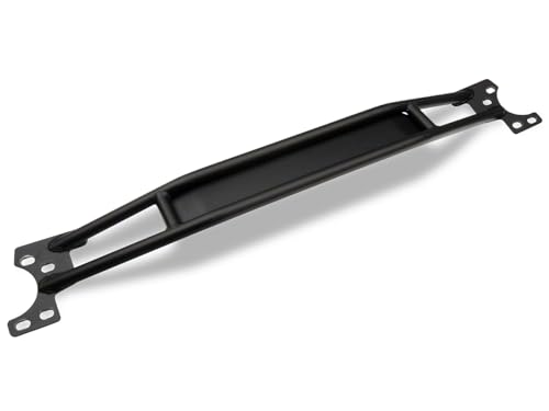 SR Performance Strut Tower Brace | 4130 Chromoly Steel Handling Upgrade with Parallel Beam Design | Black Powder Coat Finished | Compatible with 2015–2020 Mustang GT and EcoBoost Models