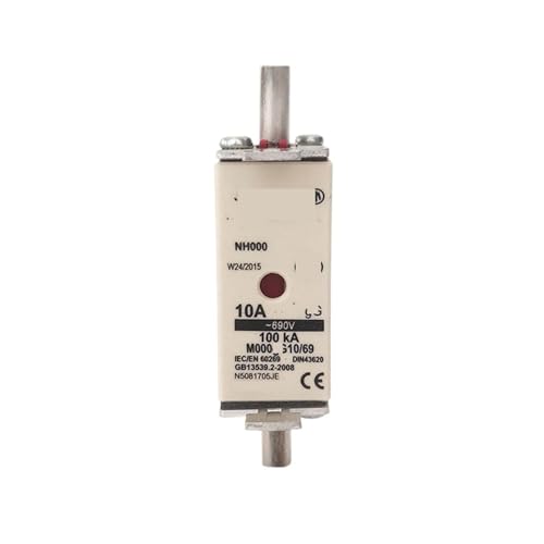 Fusible M000 690V 10A pour la protection des installations électriques industrielles