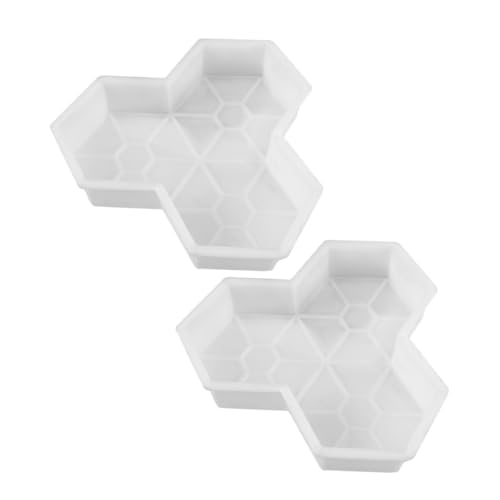 Abaodam 2 Piezas Molde para con Forma Arce Molde para Pavimento de Jardín Kit para Crear Adoquines de Hormigón Reutilizables y Duraderos para y Patios Exteriores