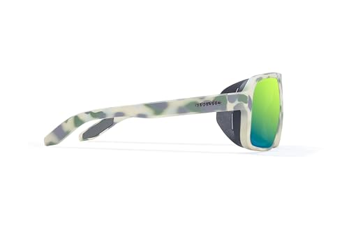 Image of Bajio Cocho Polarized Sunglasses - Removable Folding Side Shields - XL Fit - Medium Wrap