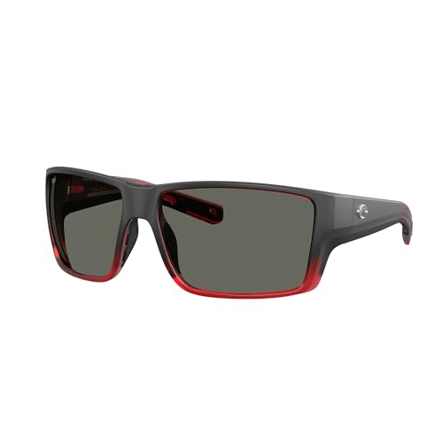 Image of Costa Del Mar Sunglasses for Men-Reefton PRO Mens Polarized Sunglasses 580G | Polarized Fishing Glasses with UV Protection - Costa Sunglasses for Boating, Beach & Driving, 63