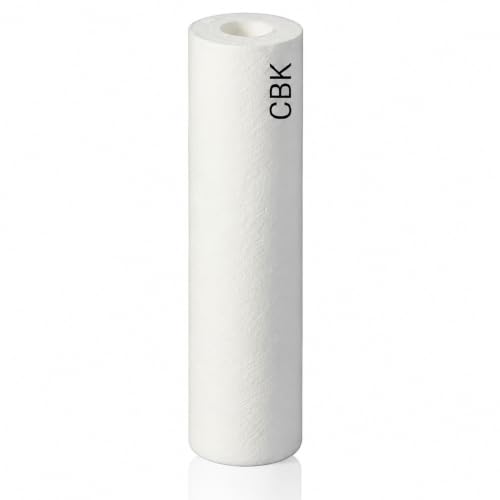 Image of CBK Genuine New Aqua 10 Inch High Density Spun Pre-Filter (5 Micron PP Spun) Water Cartridge Compatible for 10 Inch Pre-Filter Housing of All Water Purifier | 1 PIS Spun Filter