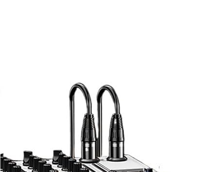 Cavo audio di alta qualità a 3 pin XLR maschio a XLR femmina, cavo di prolunga per microfono (1 pezzo, 20 m)