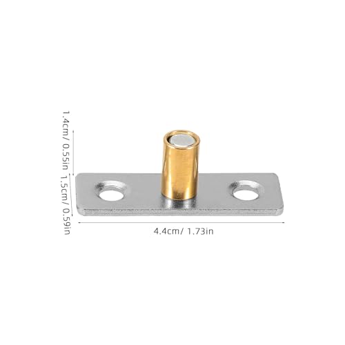 CLISPEED 2Pcs Guias De Porta De Celeiro Guias De Piso De Porta De Celeiro Deslizante Guia De Piso In