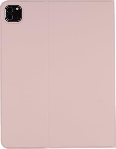 Image of RTSY Keyboard case for iPad A16 (11th) & 10th Gen with Multi Gesture Touchpad & 7-Color Backlit,Multi Viewing Angle,Pencil Slot,Magnetically Detachable Bluetooth Keyboard-Pink /White