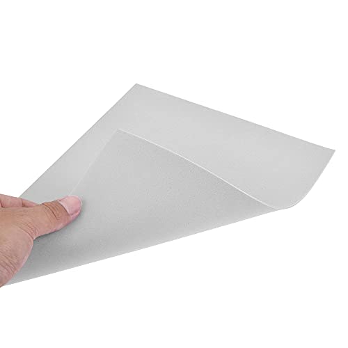 Image of uxcell Light Grey EVA Foam Sheets 11 x 8 Inch 1.8mm Thickness for Crafts DIY Projects, 6 Pcs