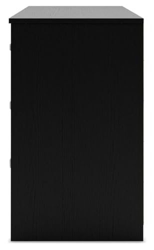 Signature Design by Ashley Finch 6-Drawer Black Dresser, Bedroom Chest - image 6