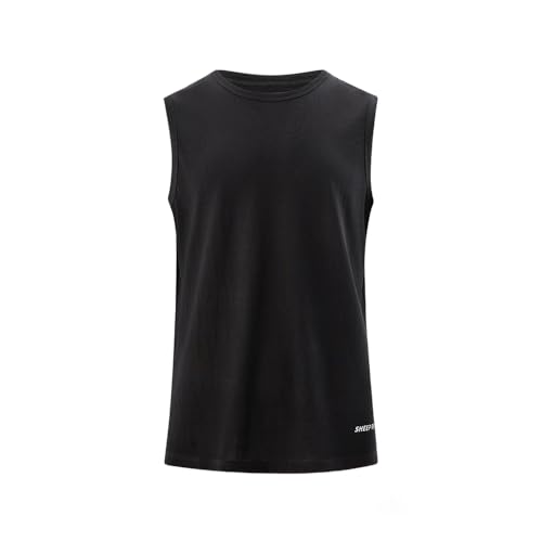 [SHEEP RUN] M's Merino Sleeveless Shirt