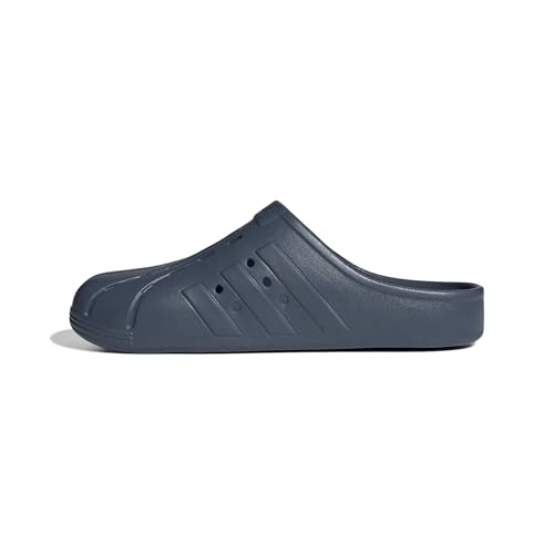 Image of adidas Unisex-Adult Adilette Clog Sportswear, Preloved Ink/Preloved Ink/Preloved Ink, 6