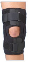 Med Spec Gripper Hinged 3/16" Neoprene, for warmth, Knee, 12" Small