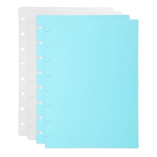 Couverture de planificateur A5 PATIKIL en plastique pour organiser vos notes de bureau