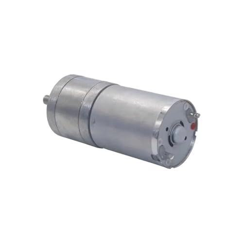 Motor reductor de CC de 24V y 1360 Rpm, modelo GA25-370 con escobillas y velocidad ajustable 4