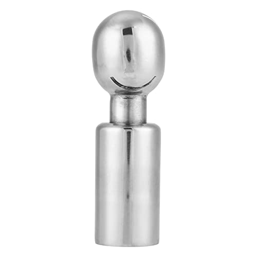 Stainless Steel Rotary Spray Ball, CIP Tank Cleaning Ball, G3/8 Inch Female Thread Cleaning Spray Ball Tank Cleaning Tool Tank Cleaning Ball for Mechanical Equipment Tank