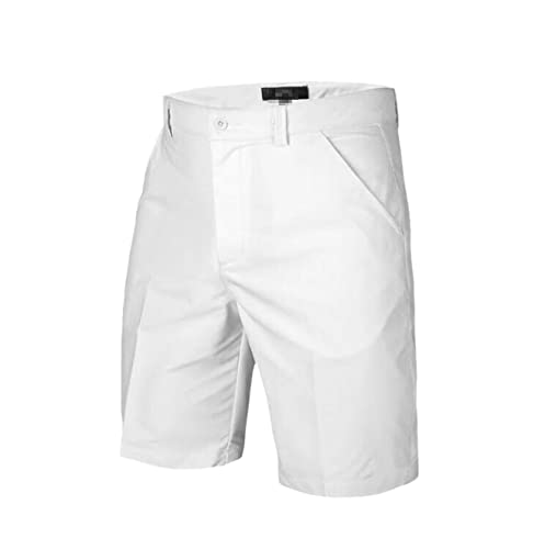 Short de golf homme d'été blanc 3XL respirant séchage rapide