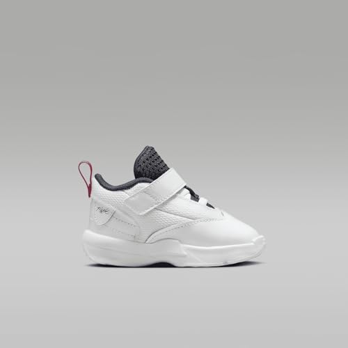 Jordan Max Aura 6 Baby/Toddler Shoes (FQ8296-100, White/Varsity Red/Midnight Navy) Size 73