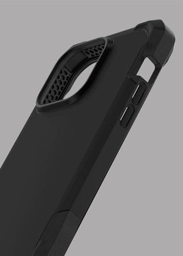 Coque robuste iPhone 15 Itskins ARMOR R SOLID hybride mince anti-chocs noir - 2