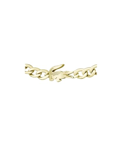 Lacoste Crocodile Chain Bracelet for Men and Women - Stainless Steel Jewelry, Adjustable Design - Iconic Style, Striking Collection - Gift for Him or Her2