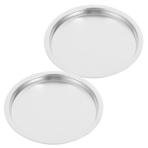 GARVALON Plato de Pesaje de Aluminio para Báscula Digital Bandeja de Pesas para Joyería y Objetos Pequeños Accesorio de Balanza Electrónica Superficie Lisa Uso en Hogar y Cocina