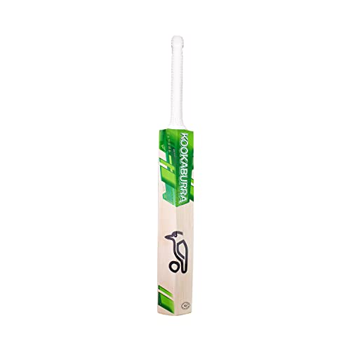 Kookaburra Kahuna 4.1 English Willow Cricket Bat, Lime, Short Handle #TOP2