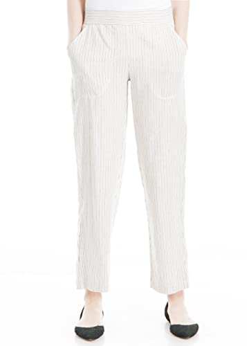 Max Studio Women's Yarn Dye Stripe Pants