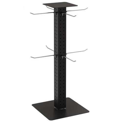 Soporte giratorio para joyas, calcetines y accesorios con soporte ajustable para encimera