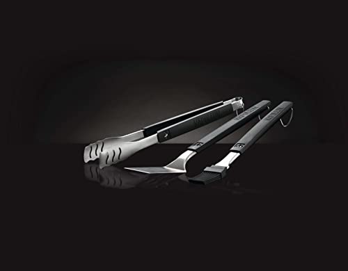 Accesorios para BBQ Napoleon, 3 piezas acero inoxidable con mango ergonómico miniatura 2