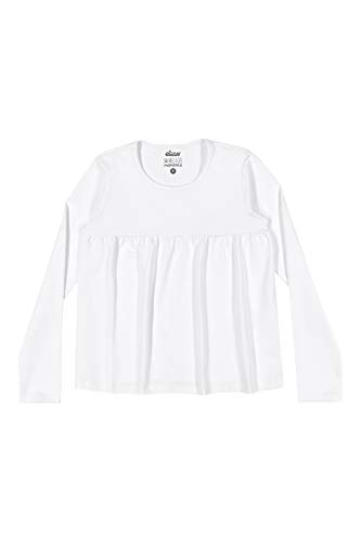 Blusa em cotton confort, Elian, Meninas, Branco, 3