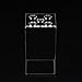 LIXIMMAZN 5 Holes Acrylic Scissors Organizer, Clear Acrylic Scissors Rack Stand Hairdresser Combs Clips Desktop Holder Salon (1 Piece)