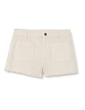 Pantalon corto tejido Gocco Bermuda 5 Bolsillos Pantalones, Arena, 7-8 años para Niñas