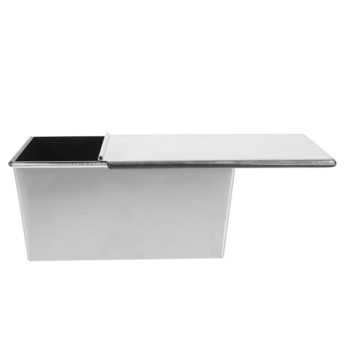 Garneck Molde para Hornear Pan Tapa, Metal Antiadherente para Pan Tostado, Uso en Cocina y Panadería, Fácil de Limpiar y Resistente al Calor