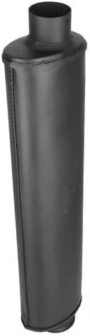 Heavy Duty Black Muffler AR86599 for Tractor Models 4040 4240 4250 4430 4440 4450 4630 4050, Replacement for John Deere OEM
