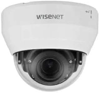 Hanwha Techwin LND-6022R 2MP IR WDR Network Outdoor Dome Camera with 4mm Fixed Lens, RJ45 Connection