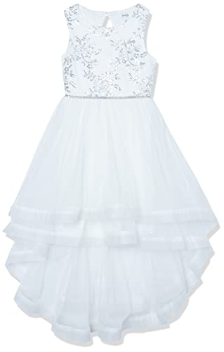 Speechless Kids Girls Party Formal Dress Bow High Low Peek A Boo...