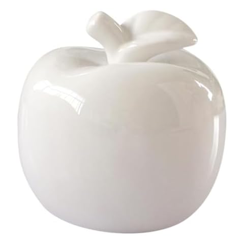 Ceramic Apple Figure Ornament for Christmas Cover