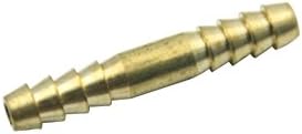 LTWFITTING Brass Barb Splicer Mender 5mm Hose ID Fitting Air Water Fuel Boat (Pack of 5)