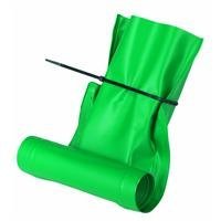 Frost King DE46 Automatic Plastic Drain Away Downspout Extender, Extends 4-Feet, Green by Thermwell