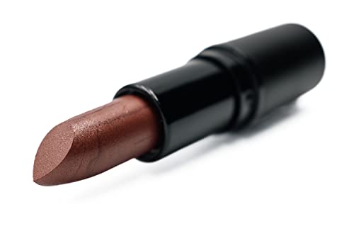Image of Pure Ziva Frosted Brown Burgundy Red Pearl Pearlescent Moisturizing Lip Cream Lipstick Color Paraben, Lanolin & Cruelty Free, No Animal Testing